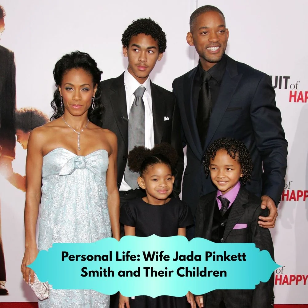 Personal Life: Wife Jada Pinkett Smith and Their Children