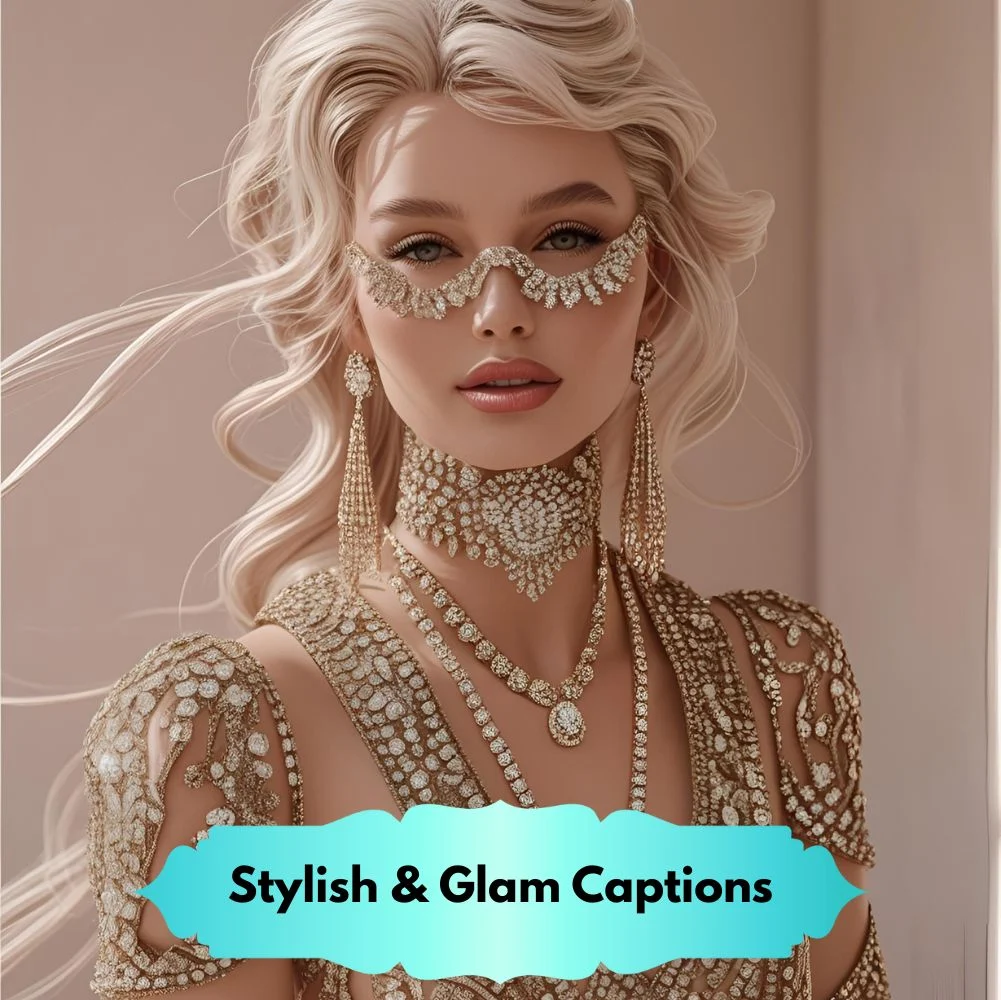 Stylish & Glam Captions