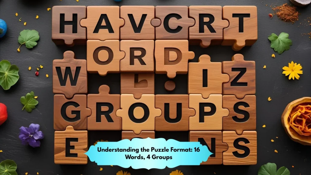 Understanding the Puzzle Format: 16 Words, 4 Groups