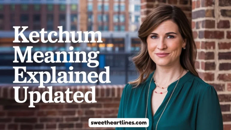 Ketchum Meaning Explained Updated