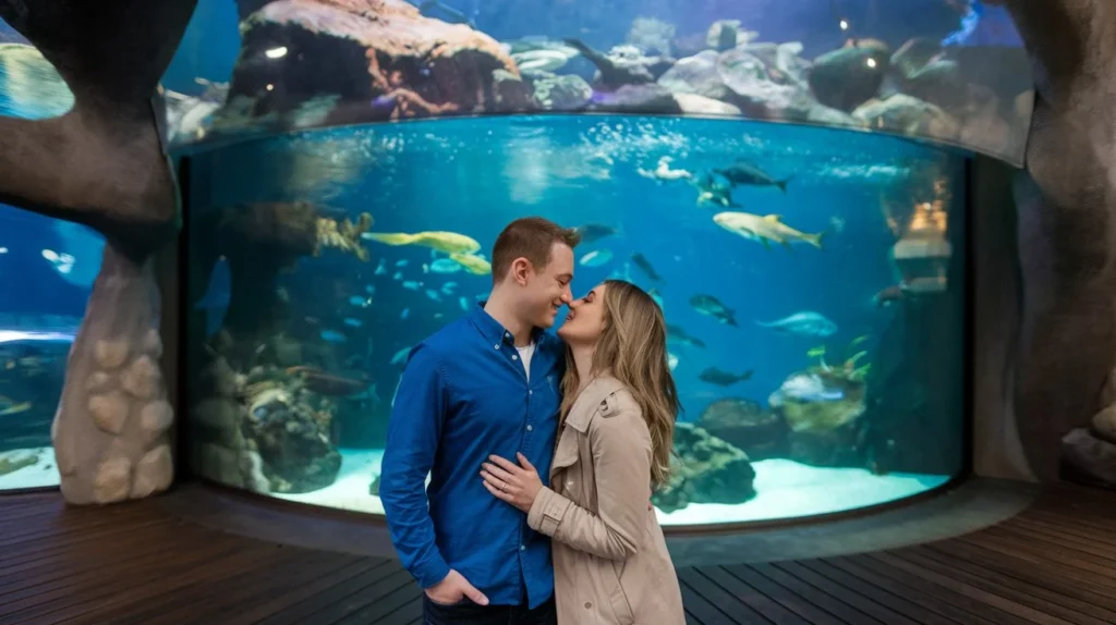 Aquarium Date Captions