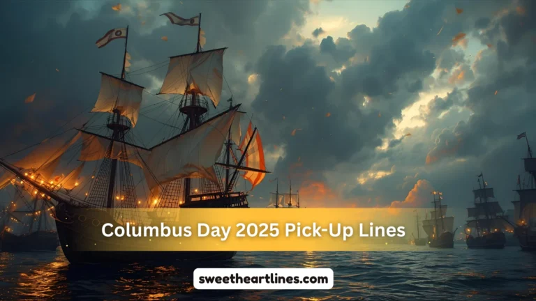 Columbus Day 2025 Pick-Up Lines