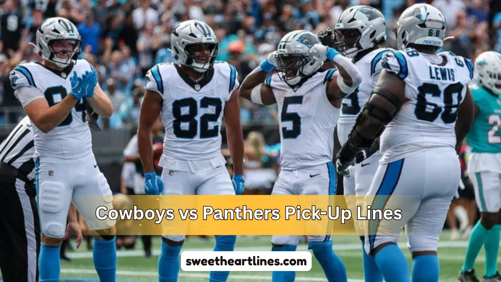 Cowboys vs Panthers Pick-Up Lines