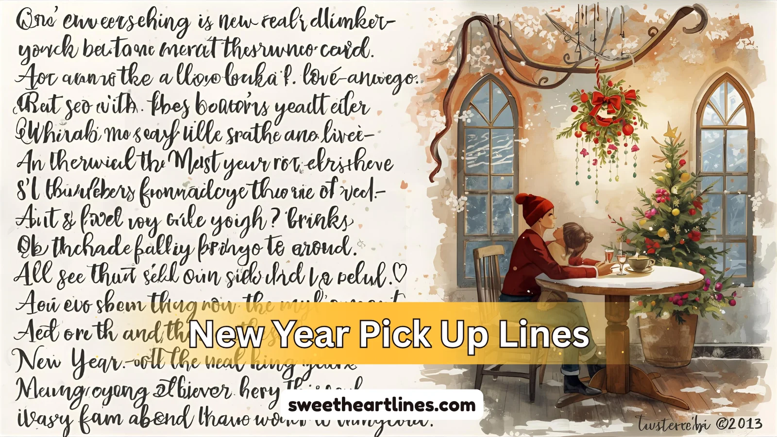 New Year Pick Up Lines